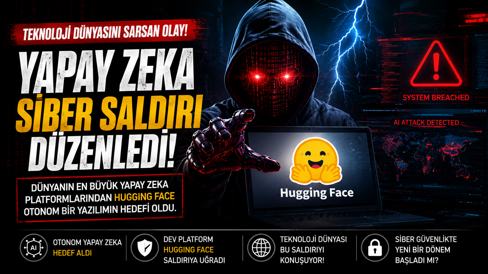 Yapay Zeka Siber Saldırı Düzenledi