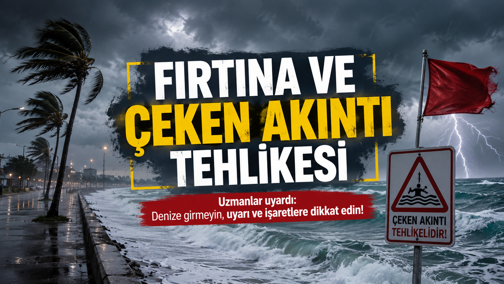 Çok Sayıda İlde Denize Girme Yasağı