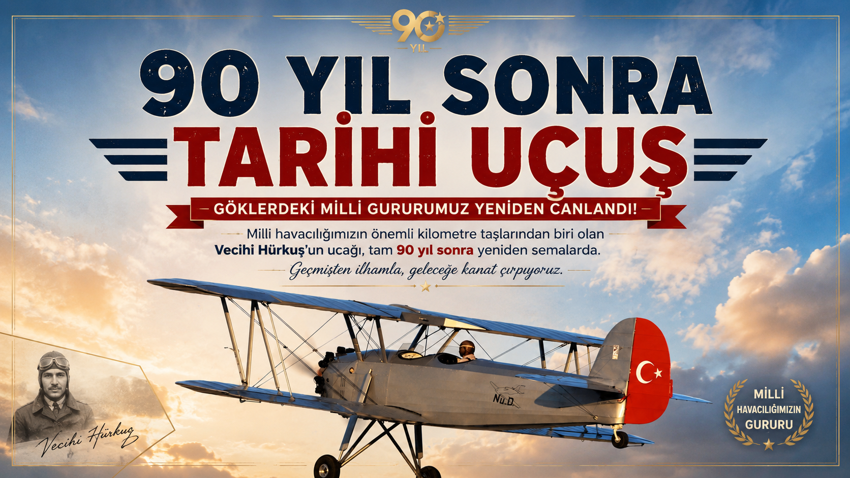 Nu D 36 Replikası Gökyüzünde