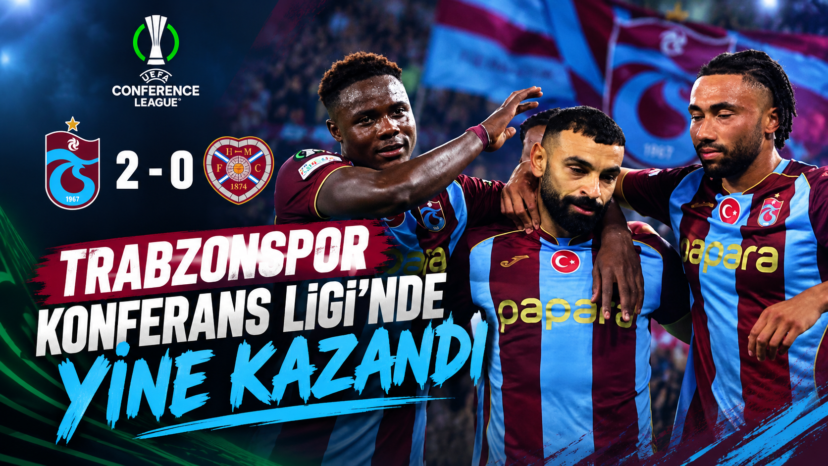 Trabzonspor Hearts’ı 2-0 Yendi! Reis Yönetiminde 5’te 5