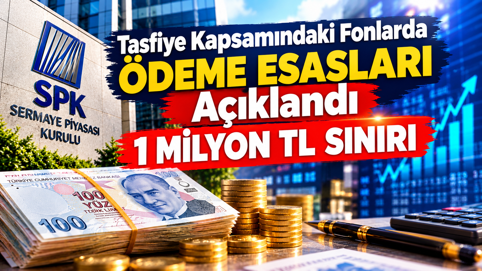 Tasfiye Kapsamındaki Fonlarda Ödeme Esasları Açıklandı: 1 Milyon TL Sınırı