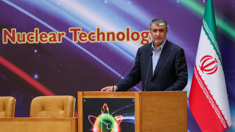 Iran Atom Enerjisi Kurumu AEOI baskani Mohammad Eslami Life Haber Ajansı