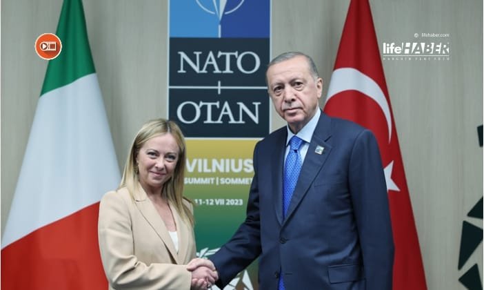 Cumhurbaşkanı Erdoğan, İtalya Başbakanı Meloni ile Görüştü