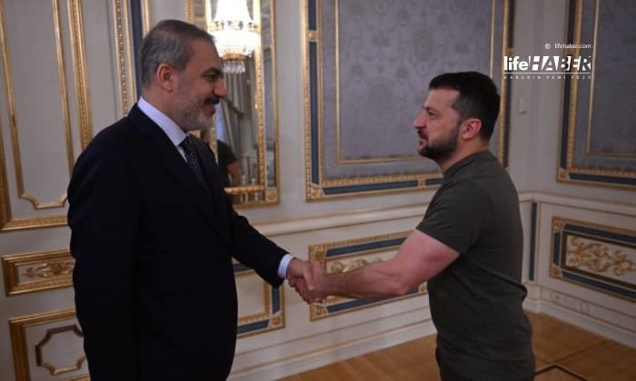 Bakan Fidan Ukrayna Devlet Başkanı Zelenskiy İle Görüştü