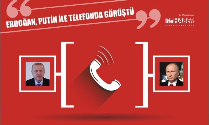 Erdoğan, Putin ile Telefonda Görüştü