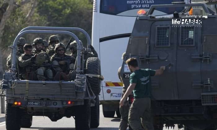 Düzinelerce İsrail Jeti Gazze’yi Vurdu