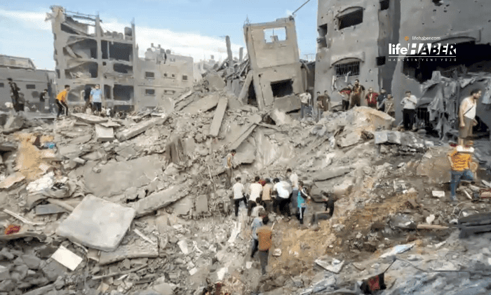 İsrail Yine Mülteci Kamplarını Vurdu