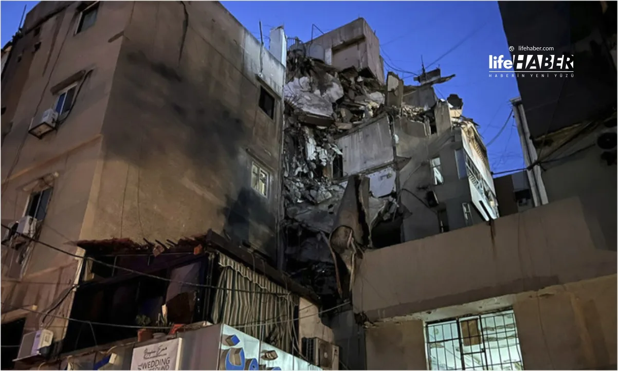 İsrail Beyrut’u Bombaladı