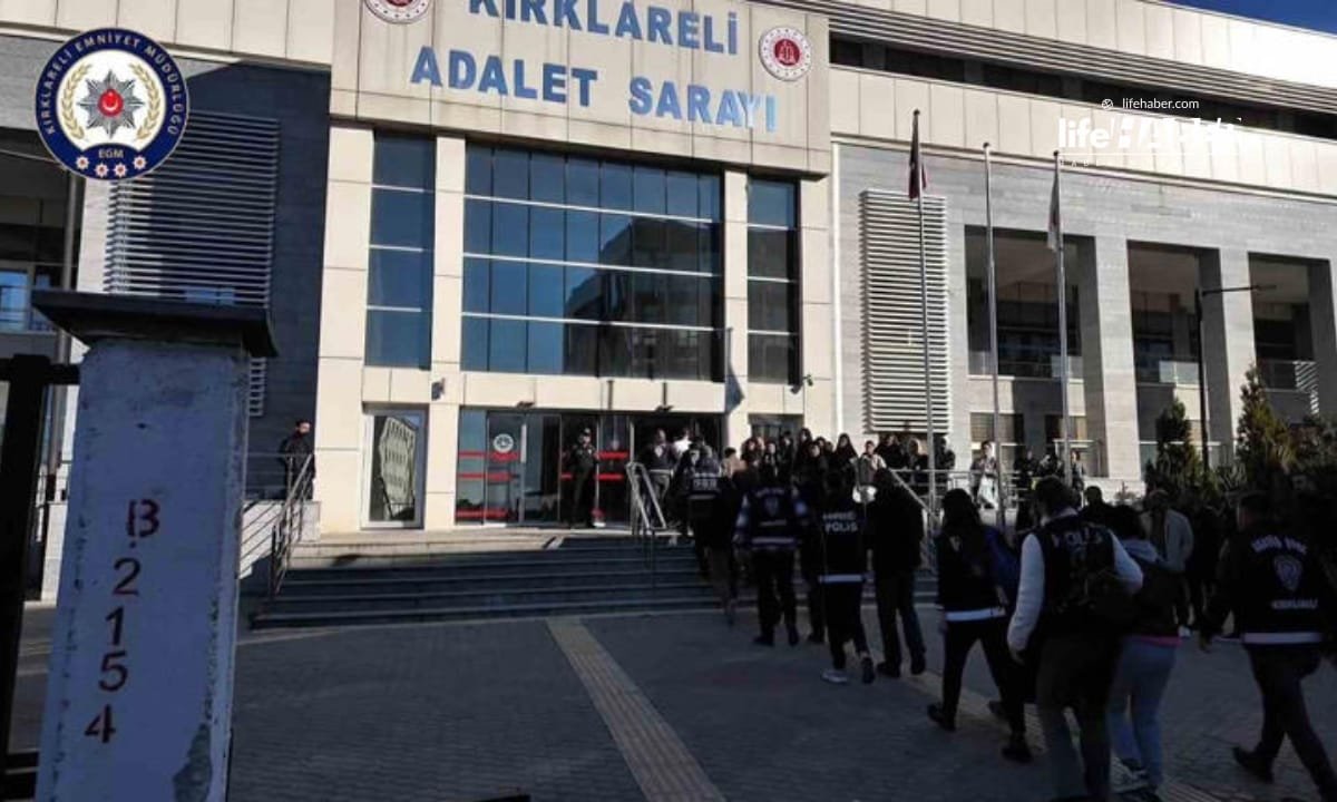 Kırklareli ve 3 İlde ‘Daltonlar’ Operasyonu: 18 Şüpheli Yakalandı, 4’ü Tutuklandı