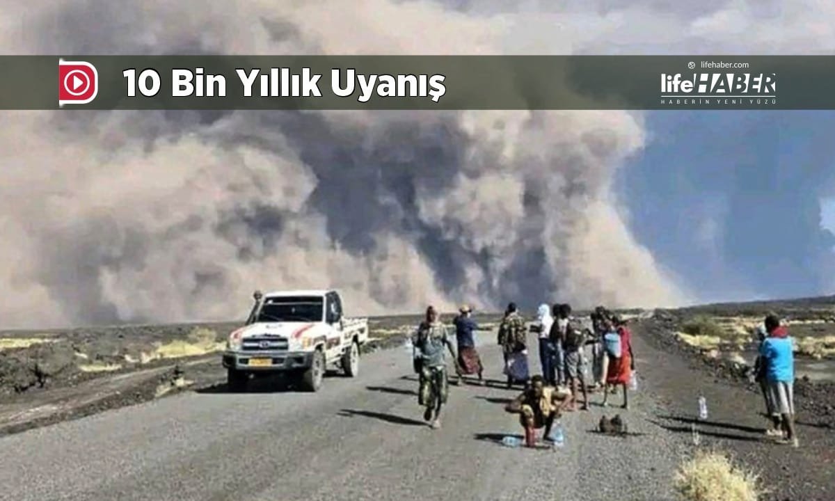 Etiyopya’da Tarihi Volkanik Patlama (VİDEO)