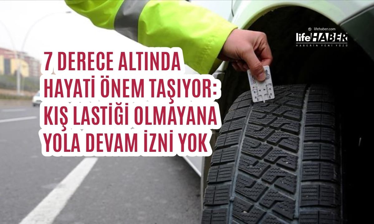 Kış Lastiği Uygulaması Cumartesi Başlıyor: Süre 5 Aya Uzatıldı