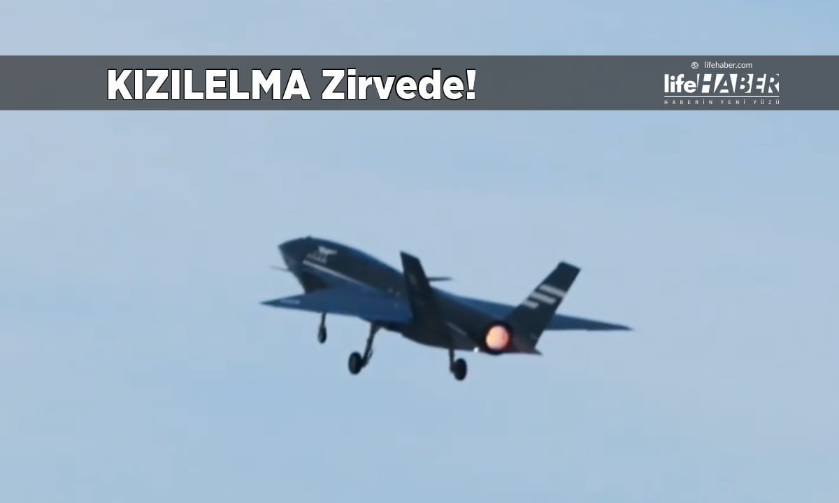 Milli İnsansız Savaş Uçağı Bayraktar KIZILELMA’dan Performans Test Uçuşu!