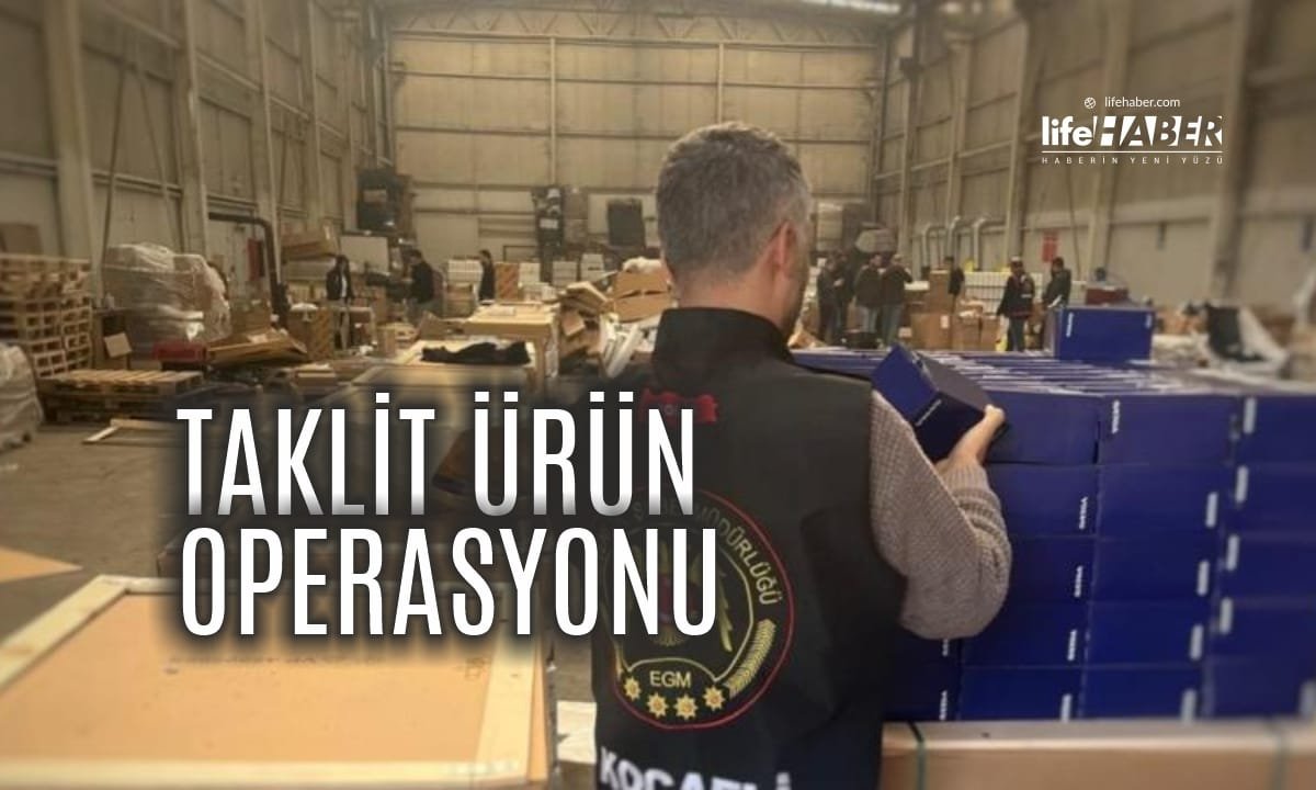Kocaeli’de Yan Sanayi Baskını