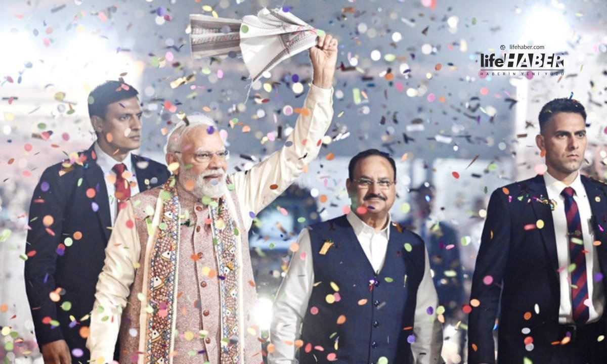 Modi’den Bihar Zaferi Mesajı: “Rekor Kıran Bir Destek”