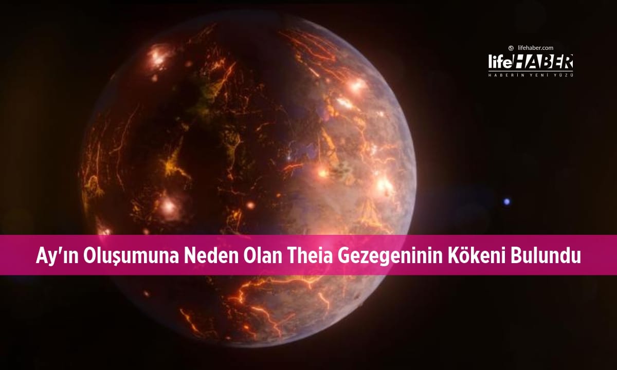 Ay’ın Oluşumuna Yol Açan Kayıp Gezegen Theia’nın Kökeni Ortaya Çıktı