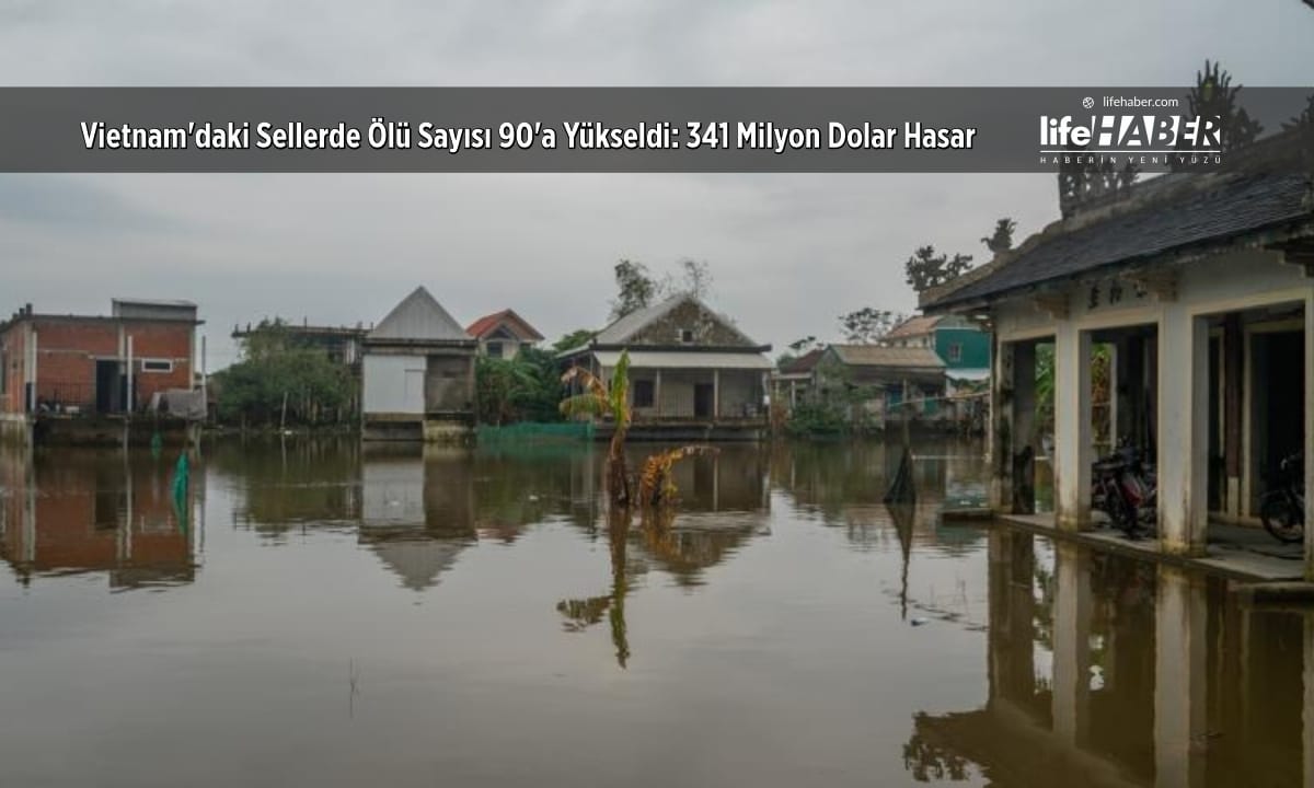 Vietnam’daki Sellerde Ölü Sayısı 90’a Yükseldi: 1 Milyondan Fazla Evde Elektrik Kesildi