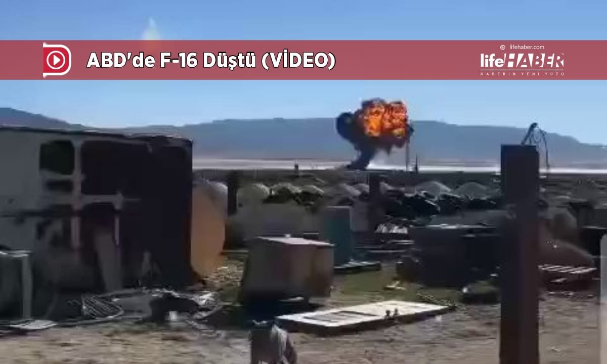 ABD’de F-16 Savaş Uçağı Düştü: Pilot Güvenli Şekilde Kurtuldu