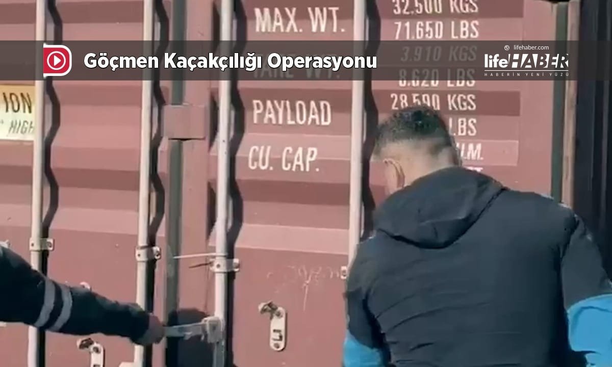🚨 Mersin’de Göçmen Kaçakçılığı Operasyonu
