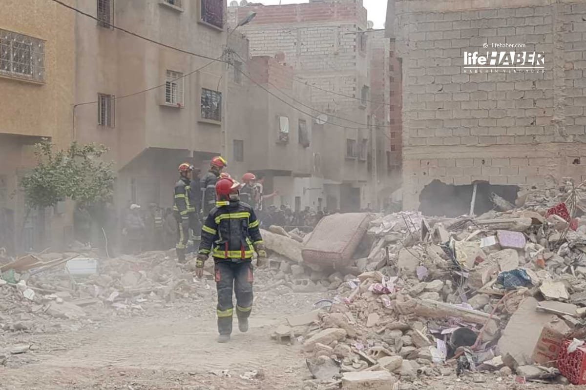 Fas’ta İki Bina Çöktü: En Az 19 Ölü, 16 Yaralı 4 morocco 4 Life Haber Ajansı