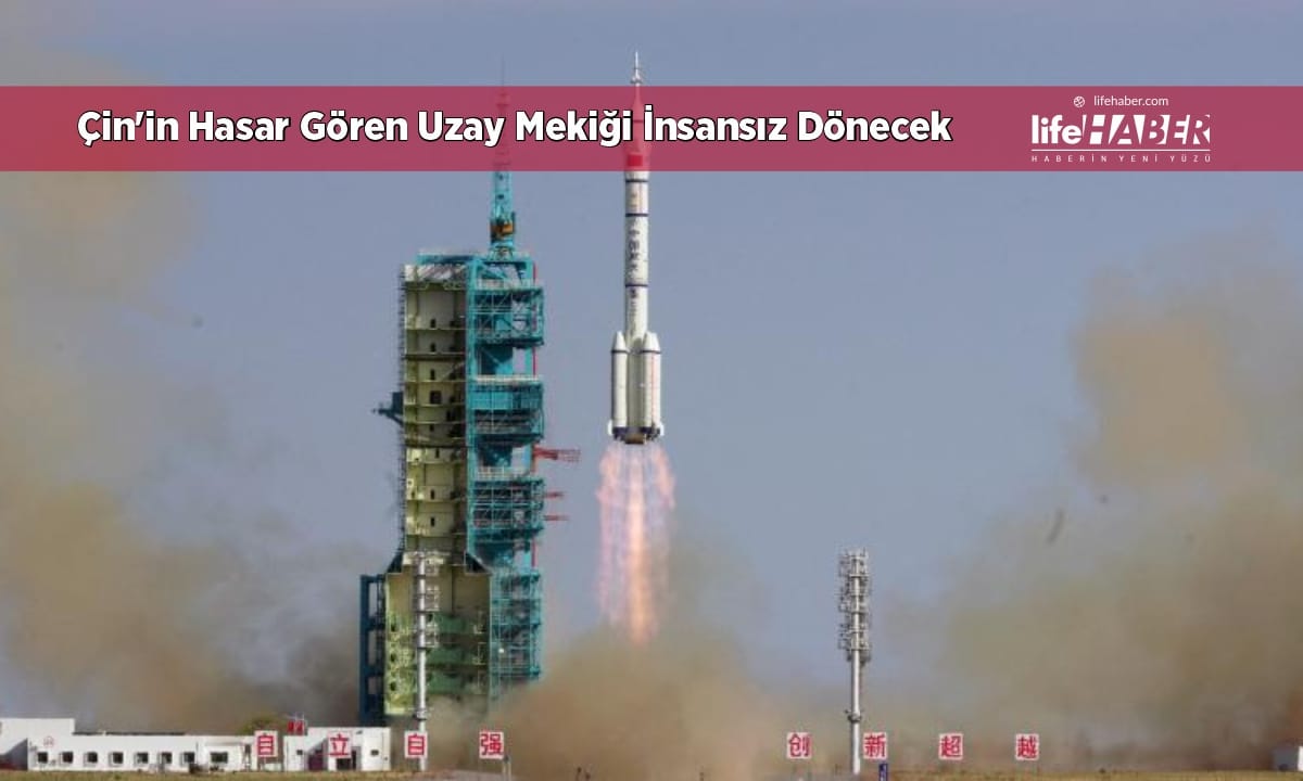Çin’in Hasar Gören Uzay Mekiği Dünya’ya İnsansız Dönecek