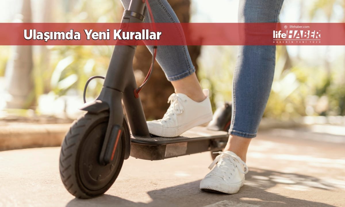 Elektrikli Scooter Yönetmeliği Değişti