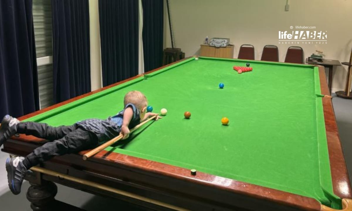 Bilardo Dünyasının Yeni Yıldızı: 2 Yaşındaki Jude Owens’tan İki Dünya Rekoru