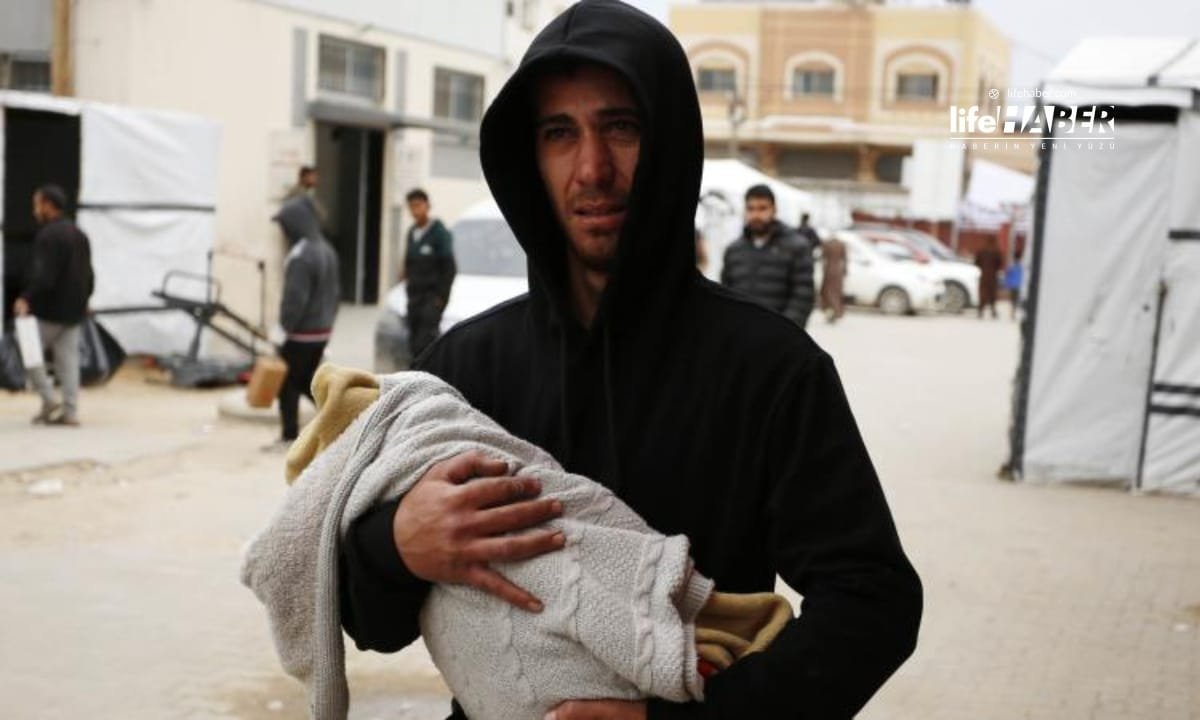 Gazze'de Kış Dramı: 3 Aylık Bebek Donarak Hayatını Kaybetti 5 filistin 1 Life Haber Ajansı
