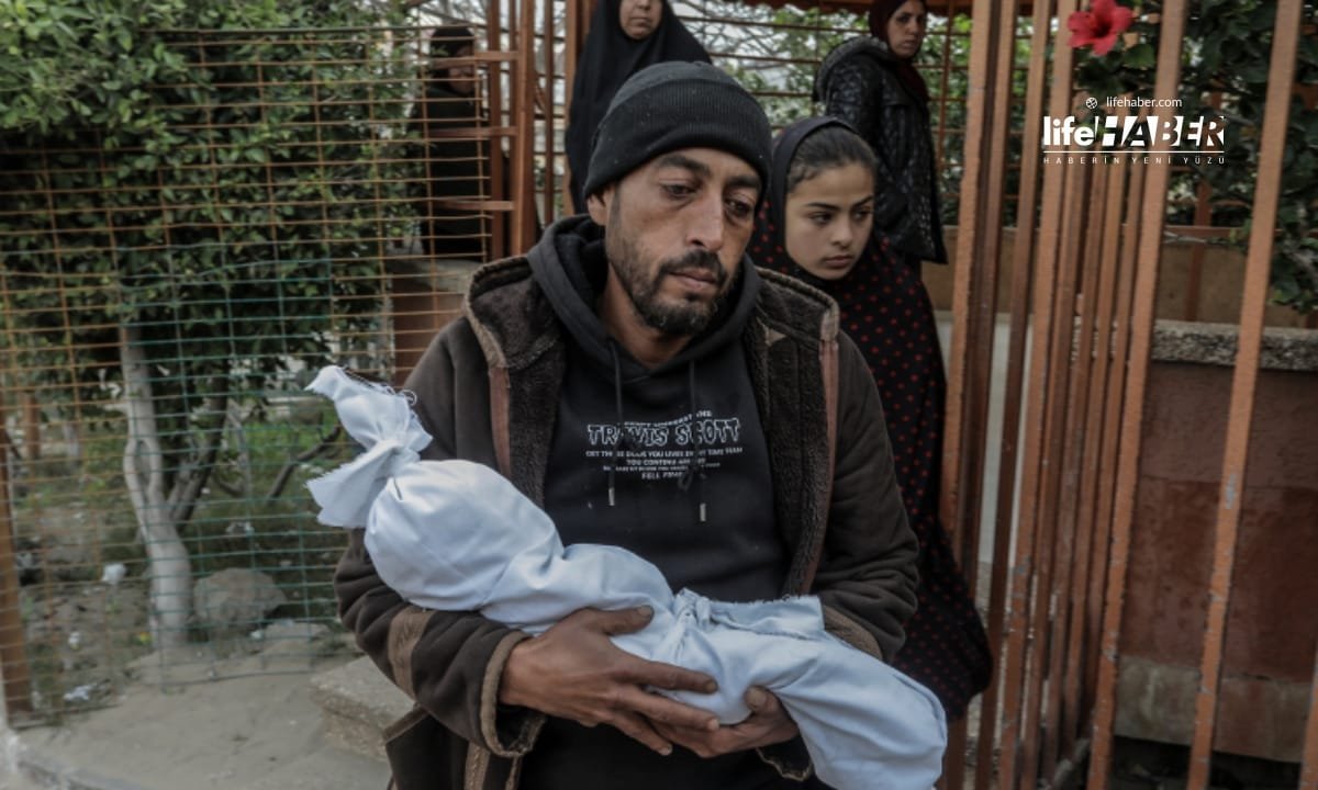 Gazze'de Kış Dramı: 3 Aylık Bebek Donarak Hayatını Kaybetti 1 filistin 4 Life Haber Ajansı