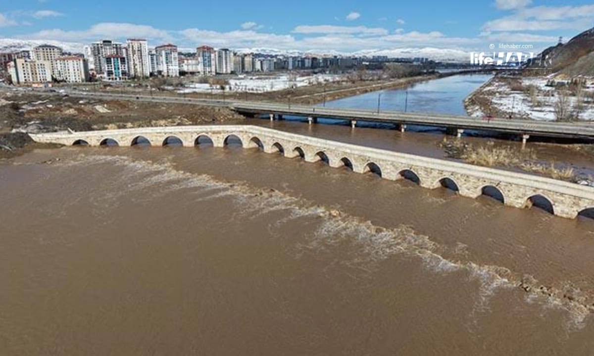 Türkiye’nin En Uzun Nehri Kızılırmak Kızıla Büründü